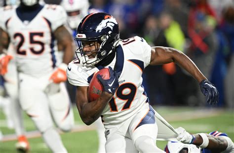 Denver Broncos Marvin Mims Named Afc Special Teams Player Of The Week