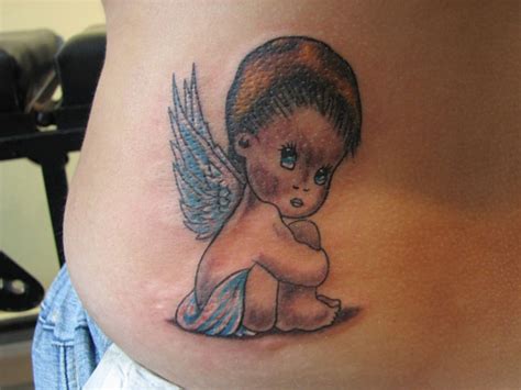 Baby Angel Tattoos Designs, Ideas and meaning | Tattoos For You