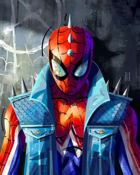 Spider Punk by DaviidArt on DeviantArt | Marvel spiderman art ...