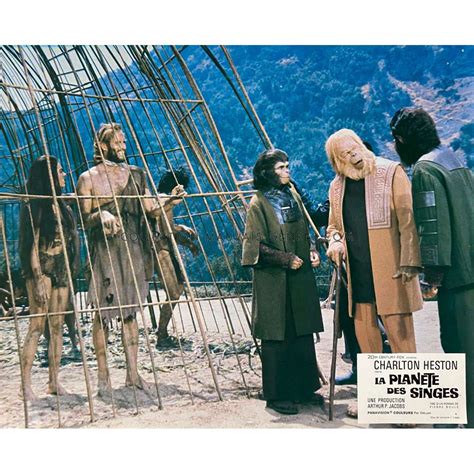 PLANET OF THE APES French Lobby Cards 9x12 In 1968 N12