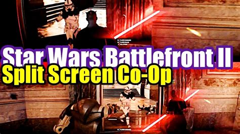 Star Wars Battlefront Split Screen Arcade Co Op Gameplay Ps Youtube