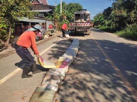 ทางหลวงชนบทเผยสายทางอยุธยายังกระทบกว่า 11 สายทาง สั่งเร่งซ่อมแซม