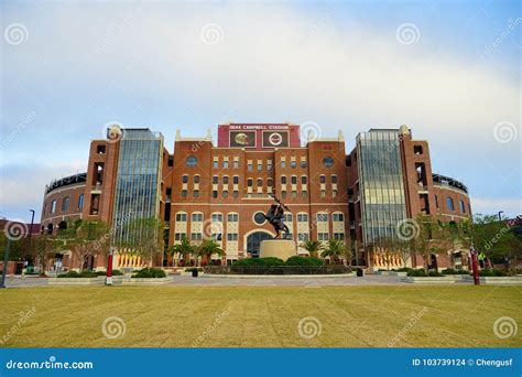 Florida State University Football Field Editorial Stock Image - Image ...