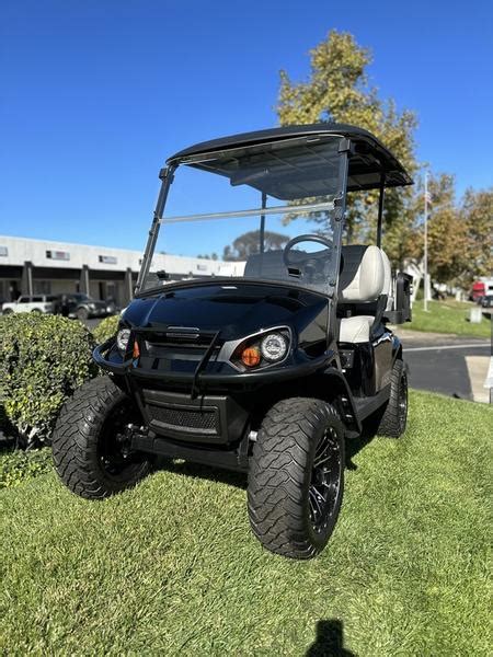 E Z Go Express S Elite Lithium Black Sundance Custom Golf Carts