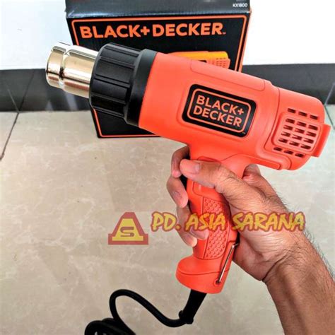 Jual Hot Air Heat Gun 1800 Watt Listrik Black Decker Tembakan Pemanas