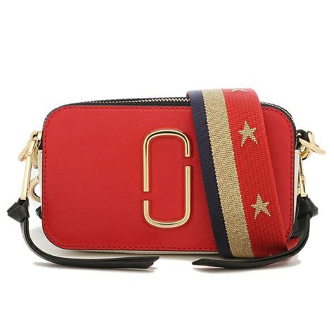 マーク ジェイコブス Marc Jacobs ショルダーバッグ ザ スナップショット レッド レディース Marc Jacobs