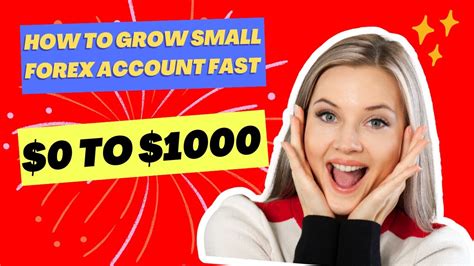 How To Grow Small Forex Account Fast Fxedeal Youtube