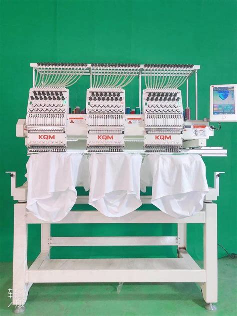 3 Head 15 Needles Computerized Tajima Embroidery Machine With