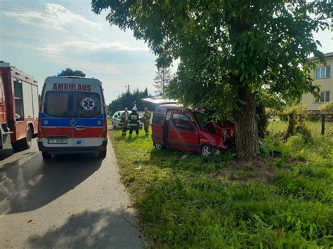 Sandomierz Śmiertelny wypadek w Chobrzanach Nie żyje 71 latek