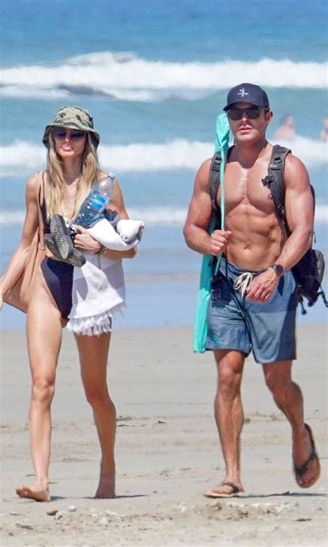 Zac Efron shows off insane muscles at the beach in Costa Rica