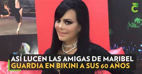 Así lucen las amigas de Maribel Guardia en bikini a sus años