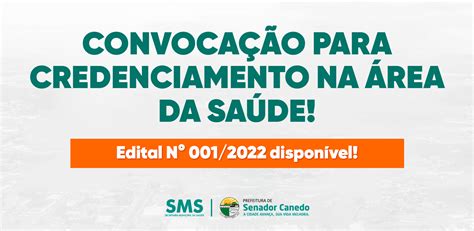 Secretaria Municipal de Saúde convoca novos habilitados do Edital de