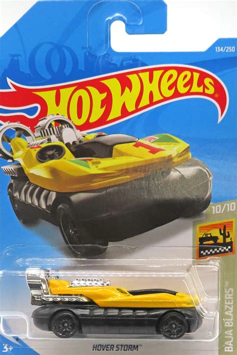駿河屋 HOVER STORM イエローブラックグリーン Hot Wheels BAJA BLAZERS FYC ホットウィールhotwheels