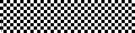 Black And White Finish Line Checkered Flag Vector Icon Chess Pattern