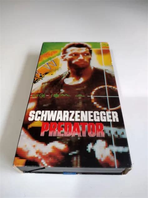 Cbs Fox Predator Arnold Schwarzenegger Vhs St Run Release Horror