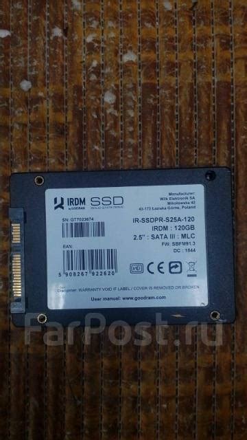 Накопитель SSD 120 Гб Galax SATA III. Гарантия, 120 Гб, б/у, в наличии ...