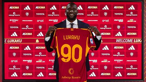 Romelu Lukaku è un nuovo calciatore giallorosso AS Roma