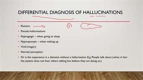 What are Pseudo Hallucinations and how to differentiate. - YouTube