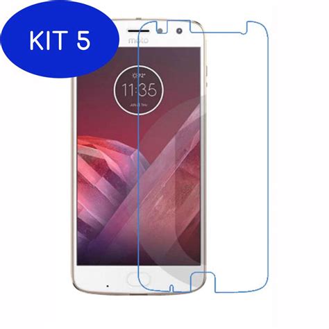 Kit Pel Cula De Vidro Motorola Moto Z Play Xt Submarino