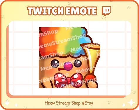 Twitch Emote Cute Potato Clown Funny Silly Emotes Kawaii Potat