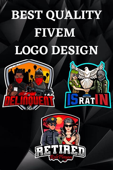 Eshalkhan782: I will make roleplay logo design for fivem and discord ...