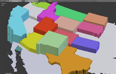 Scripting the modeling of a plane world map - Blender Stack Exchange