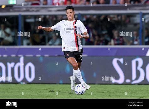 Bologna Italy 21st Aug 2023 Tijjani Reijnders Of AC Milan During