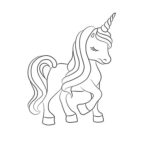 Dessin licorne : comment dessiner le cheval fantaisie ? | Line art ...