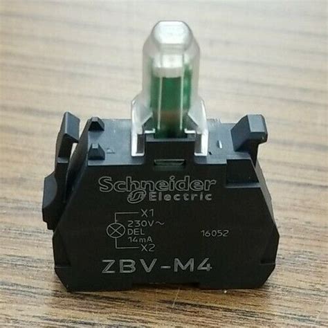 Schneider Electric TELEMECANIQUE Zbv M4 Light Block Module Red 230v For