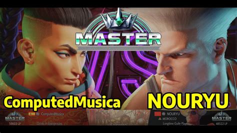 Street Fighter Ranked Computedmusica Jamie Vs Nouryu Guile Master