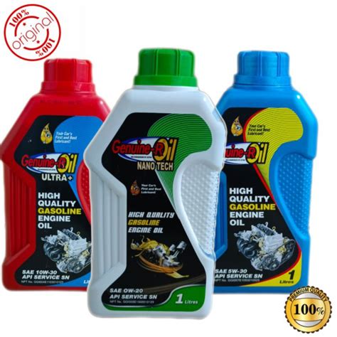 Jual Genuine R Oil Nano Tech Sae W Api Service Sn L Oli Mobil