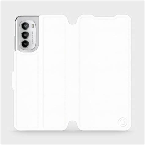 Etui do Motorola Moto G82 5G wzór White Gray Mobiwear pl