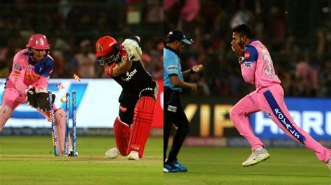 Ipl Rr V Rcb Cricket Fraternity Hails Rrs Shreyas Gopal As He