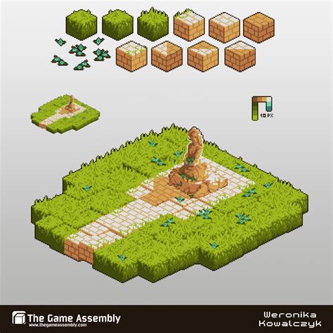 Isometric Pixel Art Weronika Kowalczyk Artofit