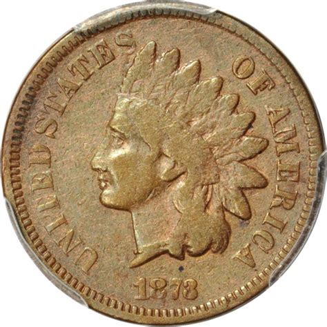 1873 1C Doubled LIBERTY Indian Cent PCGS VG10BN