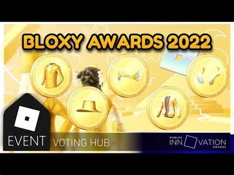 Consigue Ahora Premios De Oro Roblox Innovation Awards