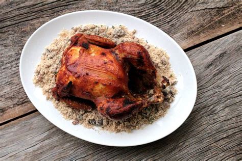 Frango Inteiro Assado Ao Molho De Vinho E Ma Mel E Pimenta