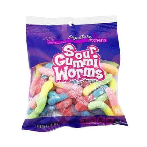 Signature Select Sour Gummi Worms Candy 7 Oz Instacart