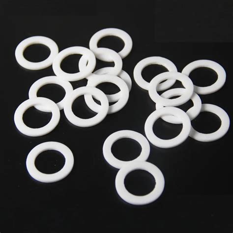 Aliexpress Buy Custom Made X Flat Ptfe Teflon Washer Insulation