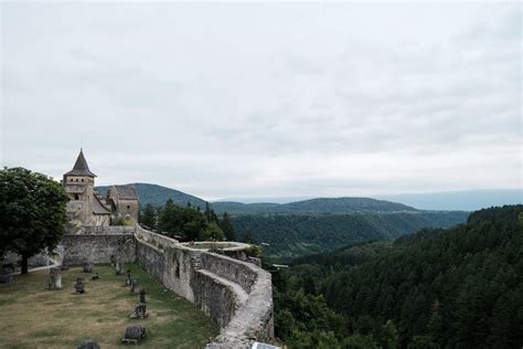 Medieval Castle over Forest · Free Stock Photo