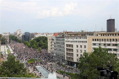 U Beogradu Danas Osmi Protest Srbija Protiv Nasilja