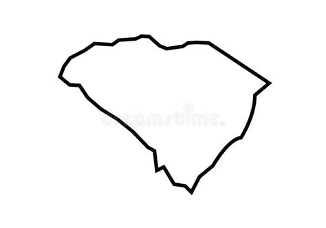 South Carolina Outline Svg