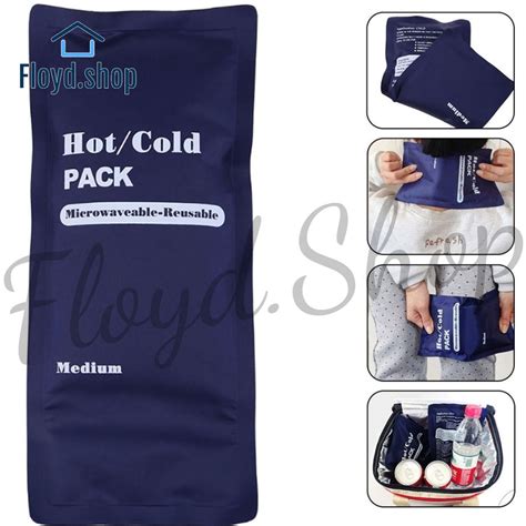 Floydshop Hot And Cold Compress Bag Reusable Gel Pack Microwavable Freezable Pain Relief