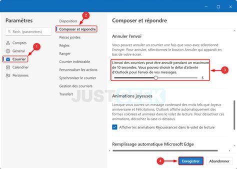 Annuler L Envoi D Un E Mail Dans Outlook