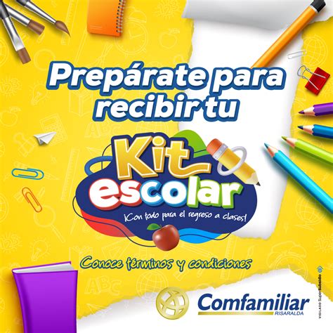 Comfamiliar Risaralda realizará entrega del Kit Escolar Comfamiliar