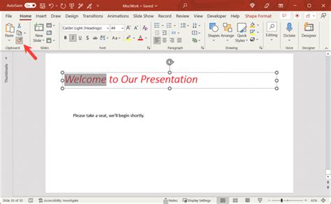 Como Copiar E Colar Formatação No Microsoft Powerpoint Bacana