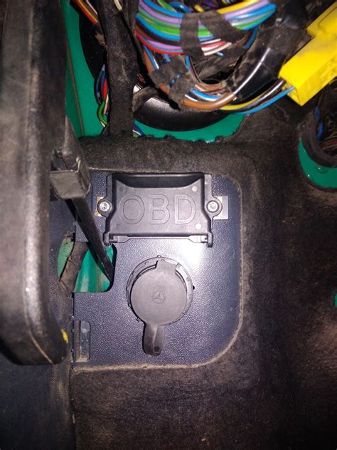 Установка OBD2 разъема по заводу. — Mercedes-Benz Sprinter (1G), 2,2 л ...