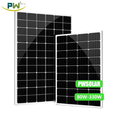 Best Solar Cell Plate W W W Monocrystalline Silicon Pv Panel