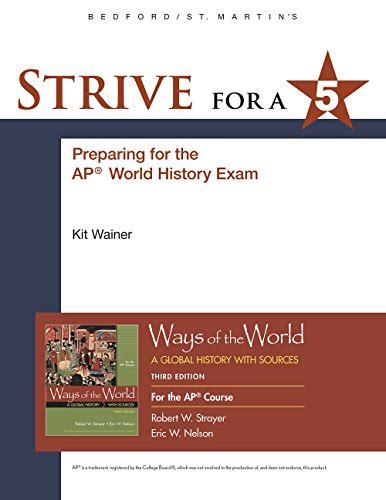 Strive For A 5 For Ways Of The World For AP 2017 Update Strayer