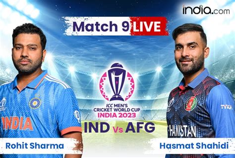 Highlights Ind Vs Afg Cricket Score Odi Wc Rohit Kohli Star In